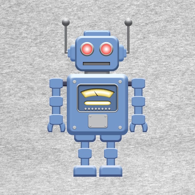 Retro Toy Robot by Druids Tower